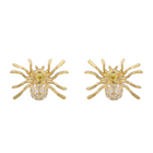 Yellow Spider Earrings.