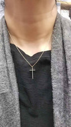 Skinny Cross Pendant.