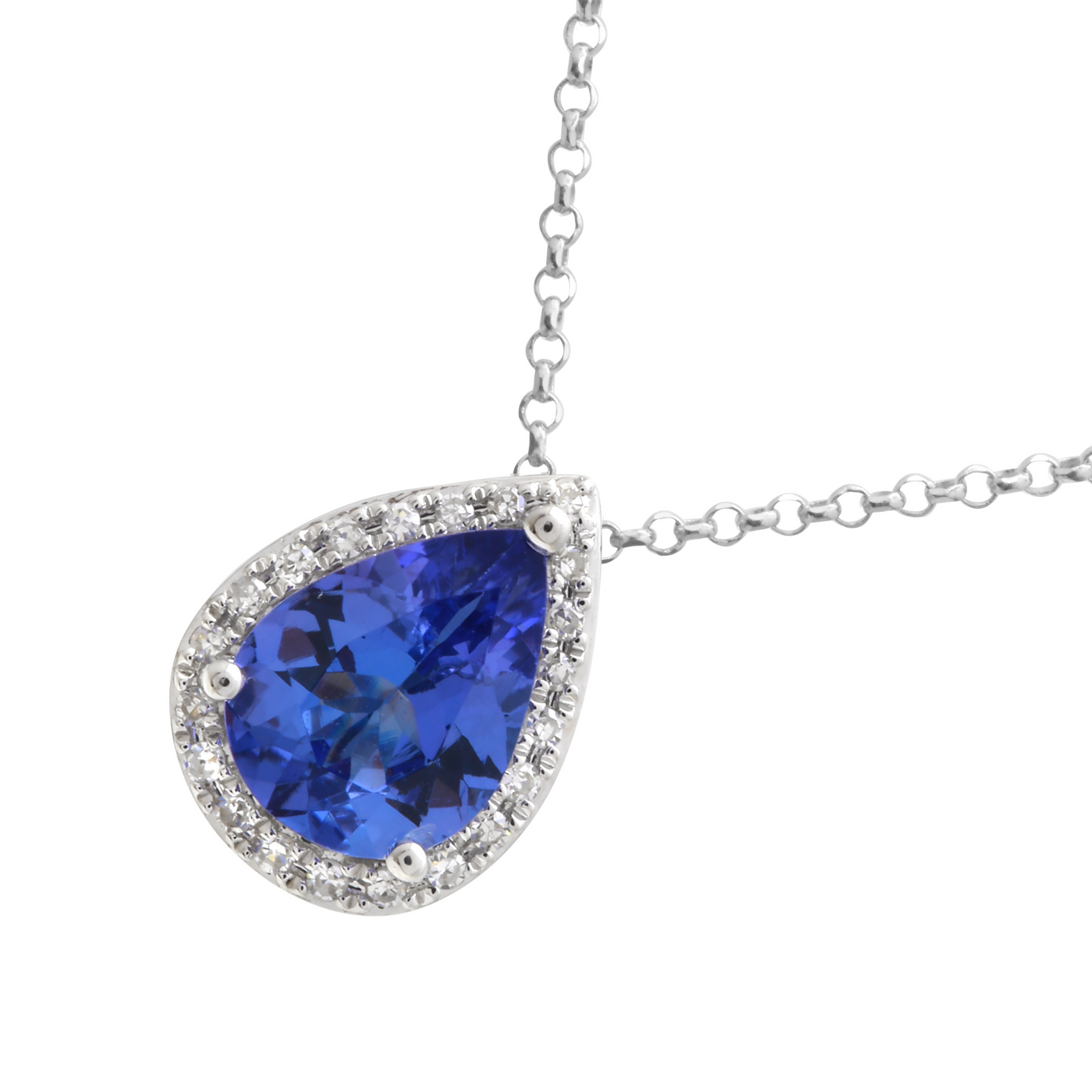 Tanzanite Pear Drop.