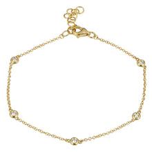 By-Yard Bezel Charm Link Bracelet.