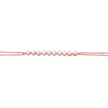 Diamond Charm Strand Bracelet.