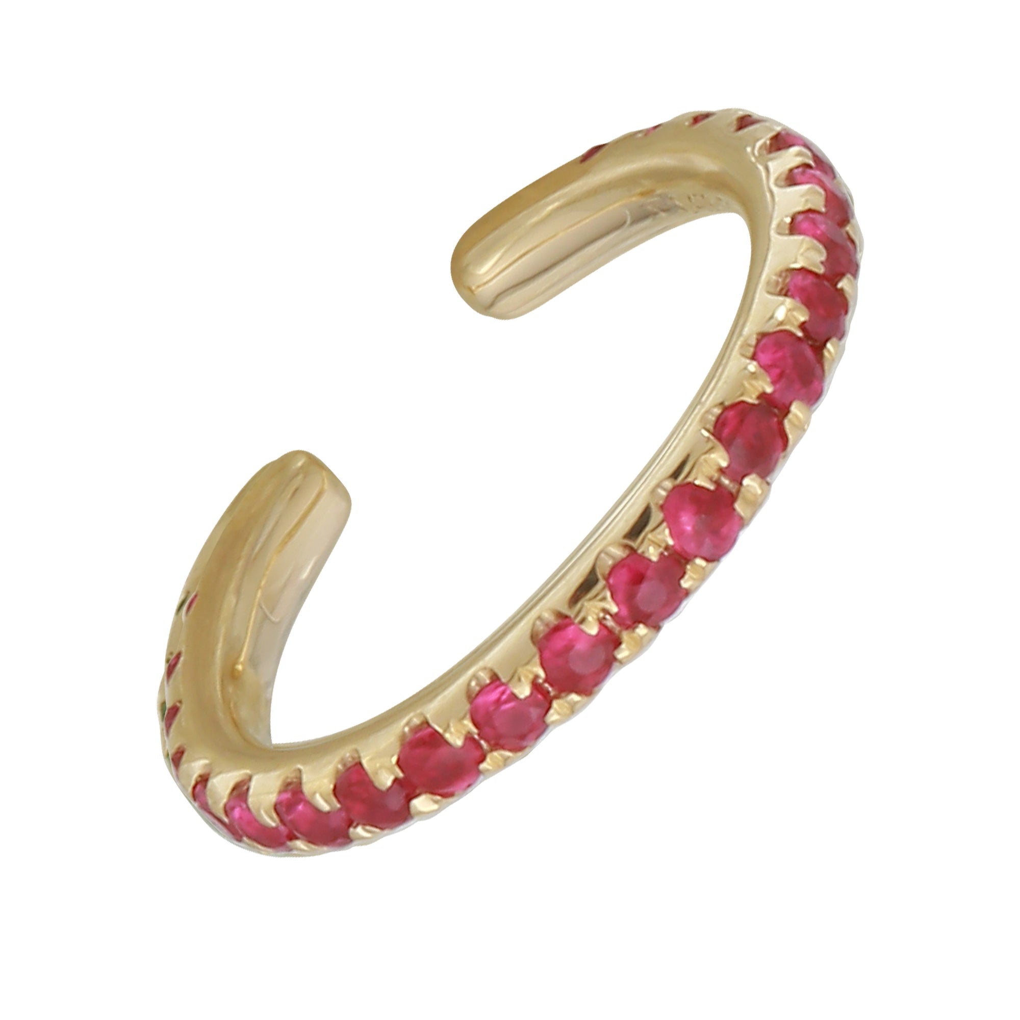 Ruby Single Ear Cuff.