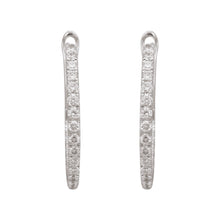 Big Lab Diamond Hoops.