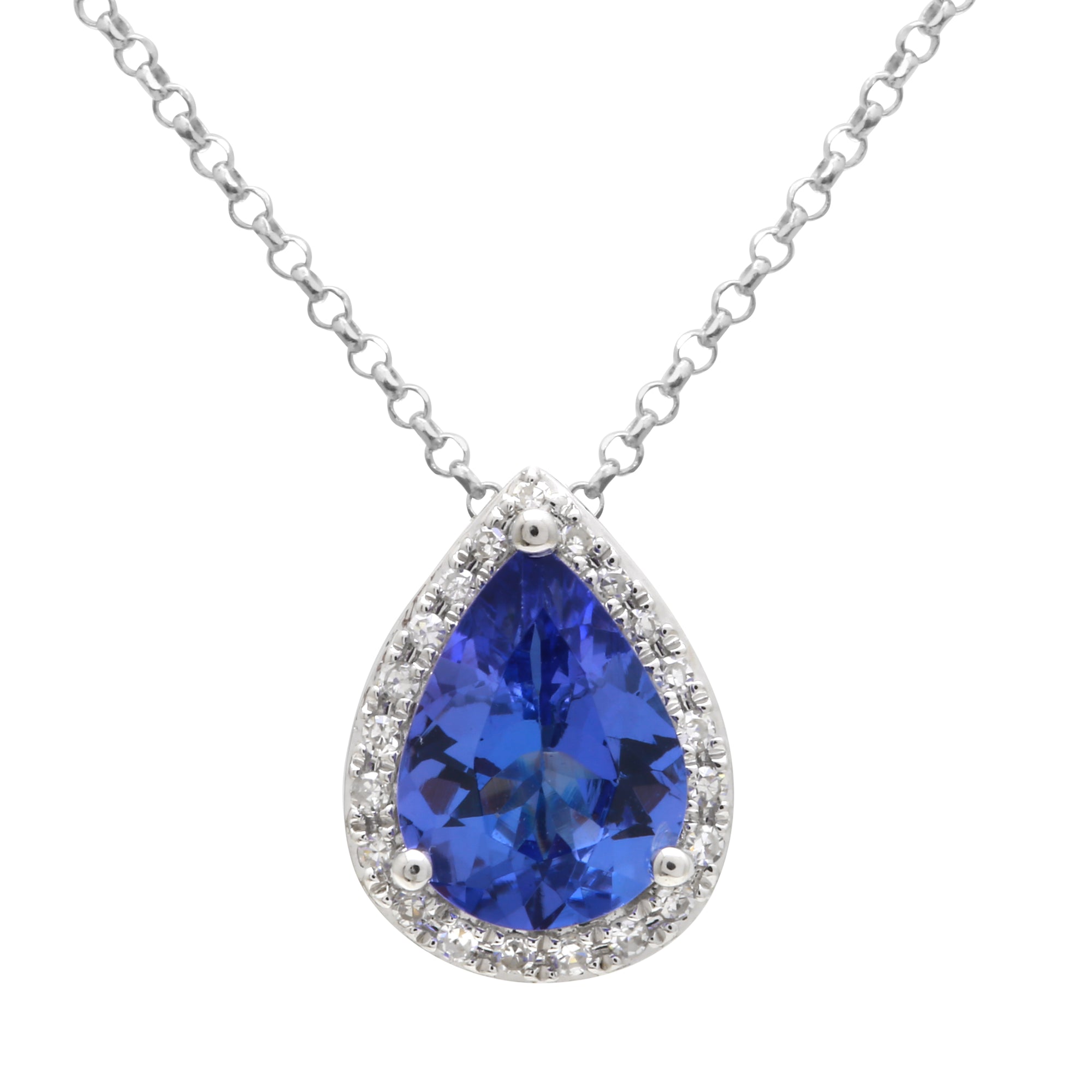 Tanzanite Pear Drop.