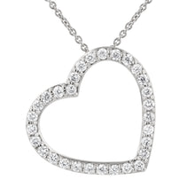 Tilted Heart Pendant.