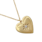 Heart Locket Necklace.