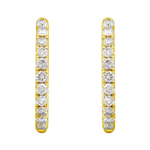 Diamond Hoops, 16mm.