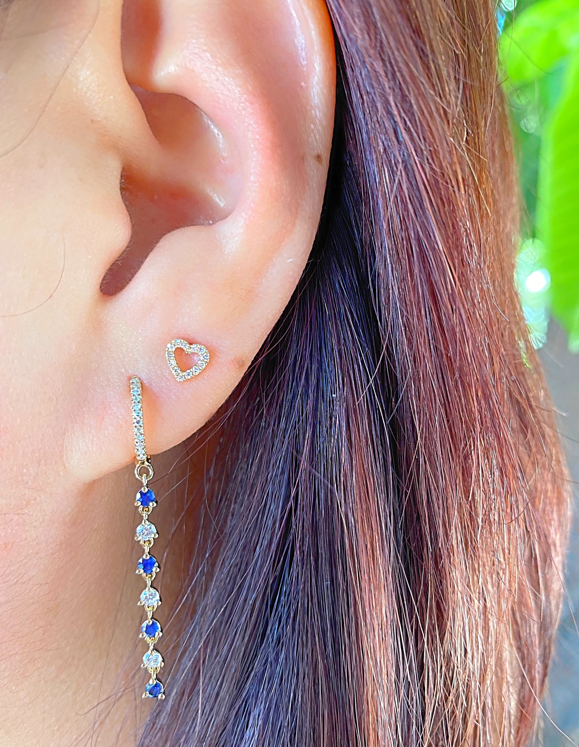 Open Heart Studs.