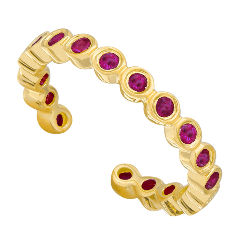Ruby Ear Cuff.