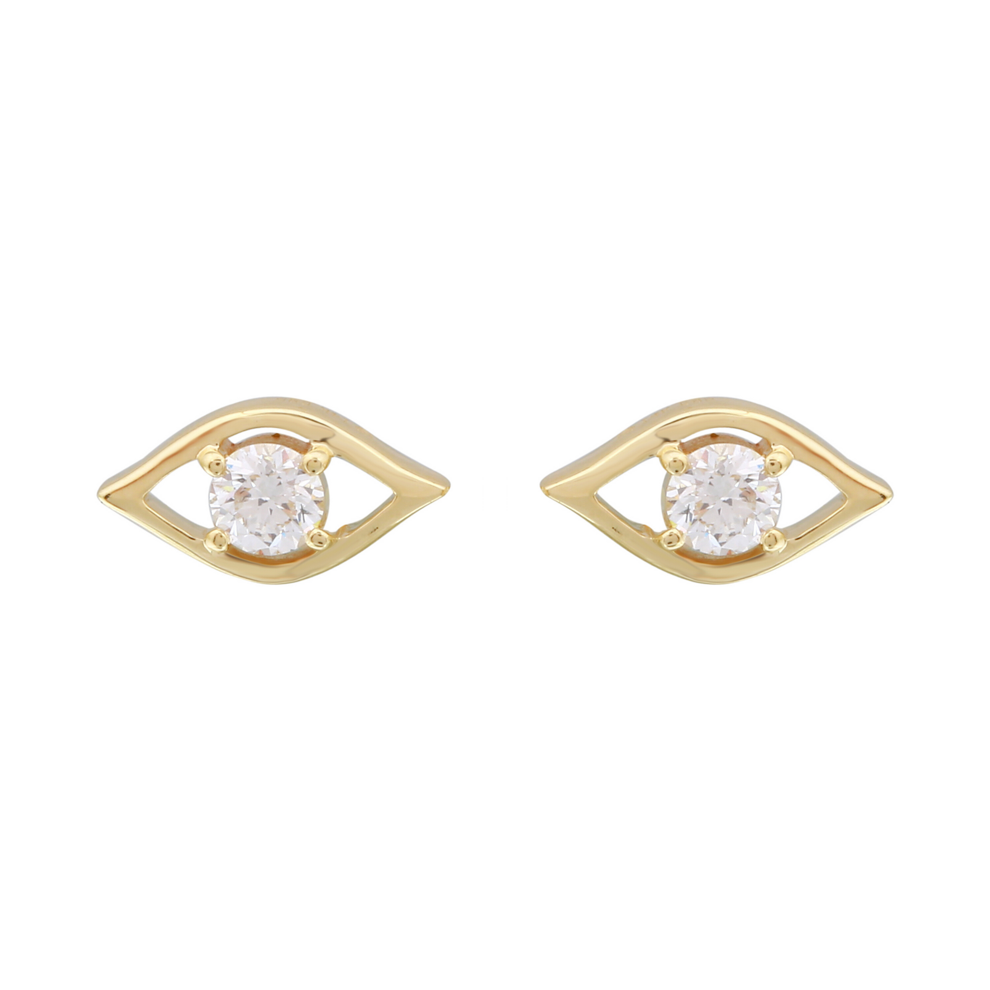 Eye Stud Earrings.