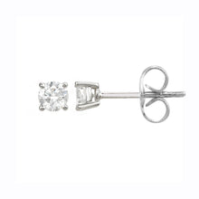 Diamond Stud Earrings 3/8 Carat.