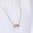Love Pendant Necklace.
