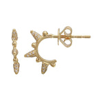 Spike Hoop Studs.