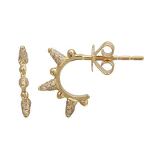 Spike Hoop Studs.