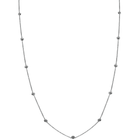 Extra Long Diamond Strand Necklace.