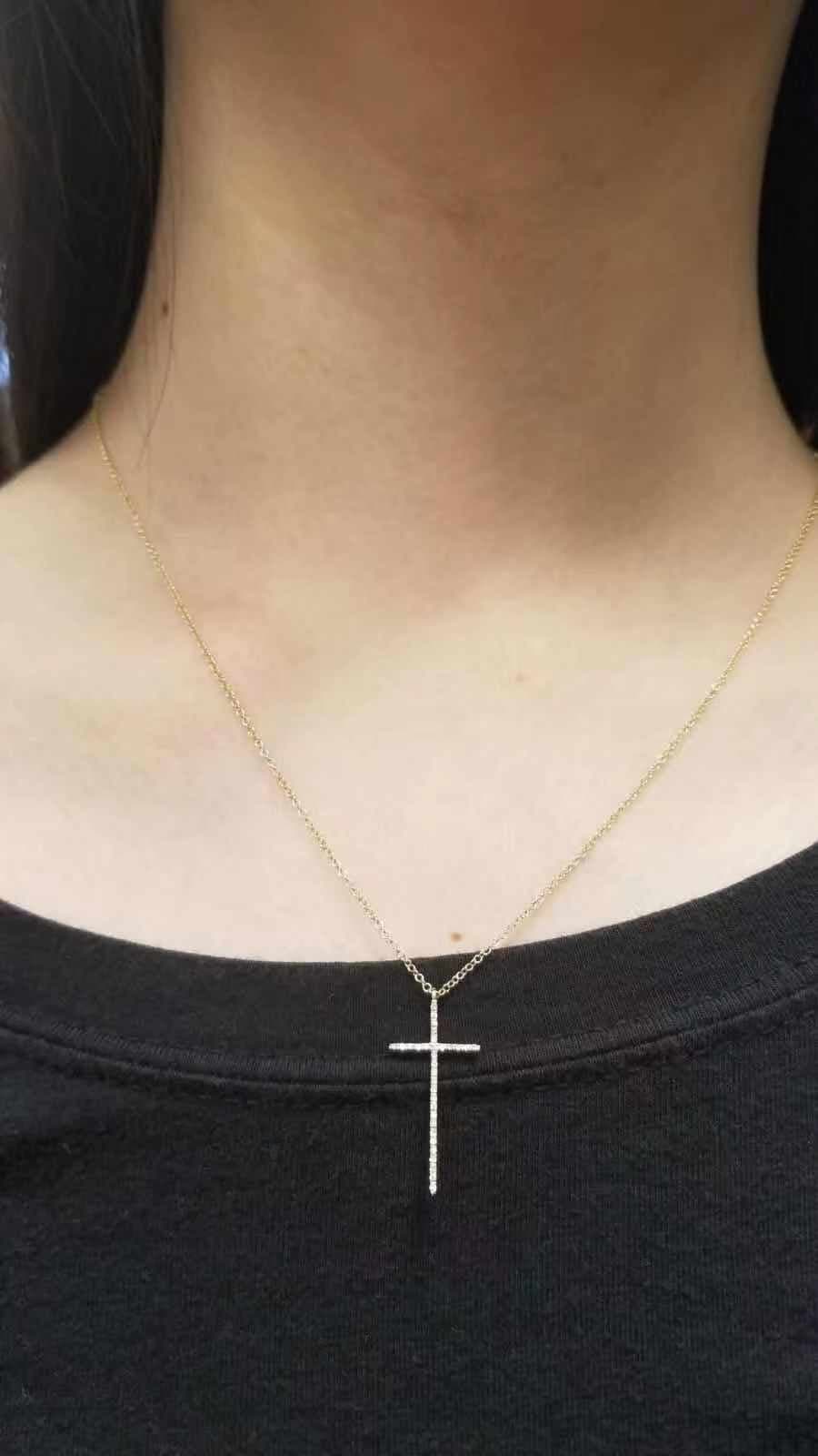 Skinny Cross Pendant.