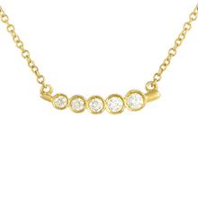 Bezel Arch Slant Pendant.