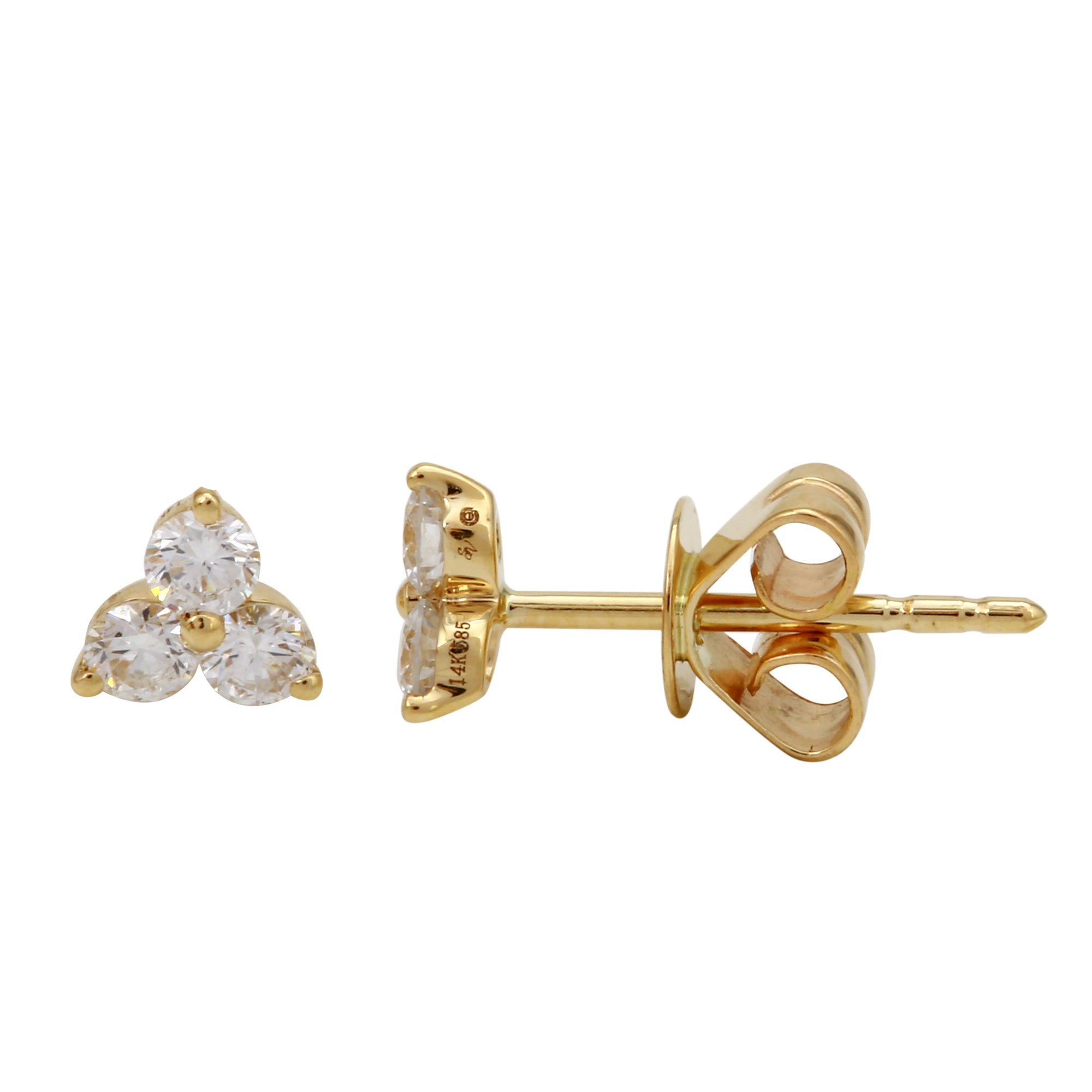 Diamond Splash Earrings.