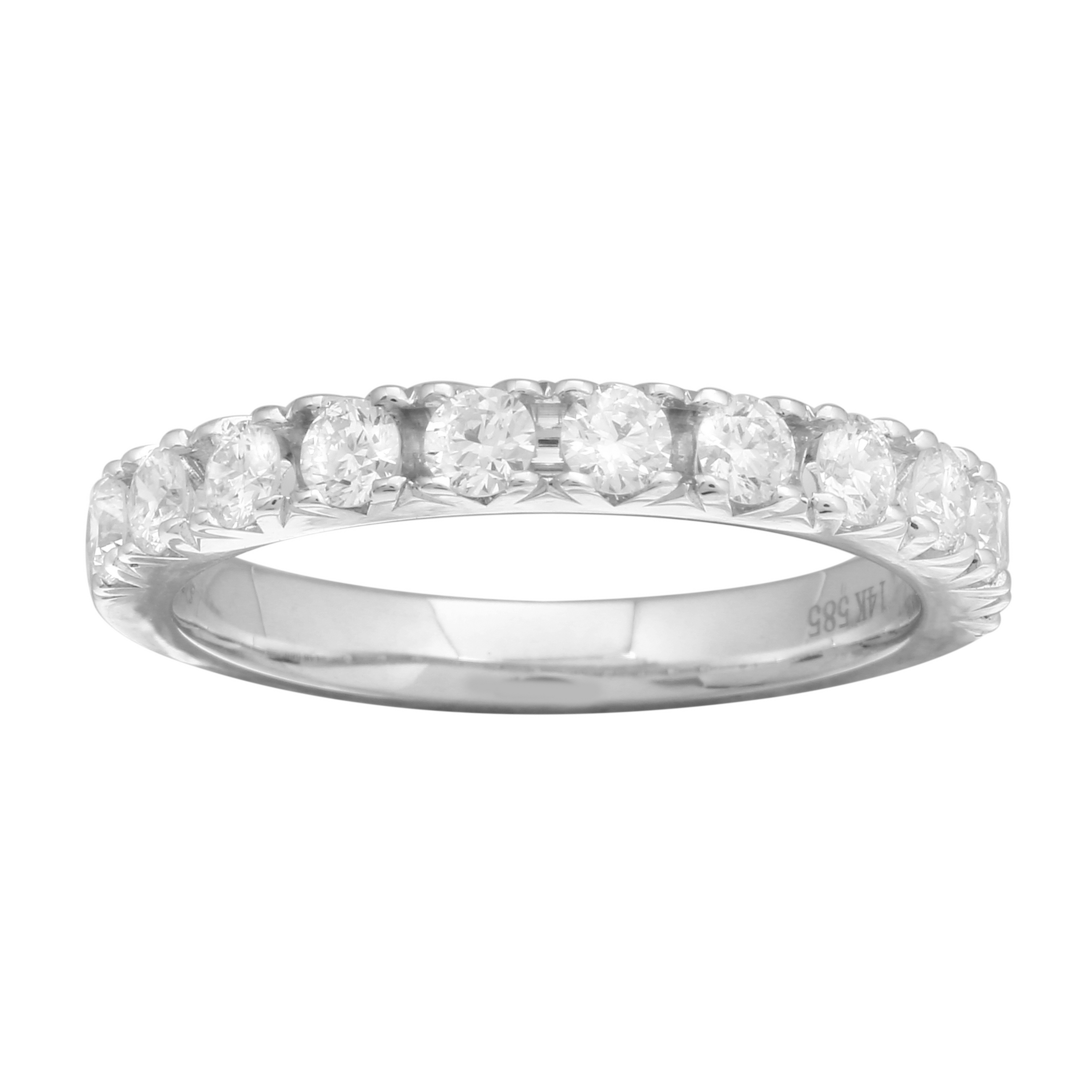 Lab Diamond Eternity Band.