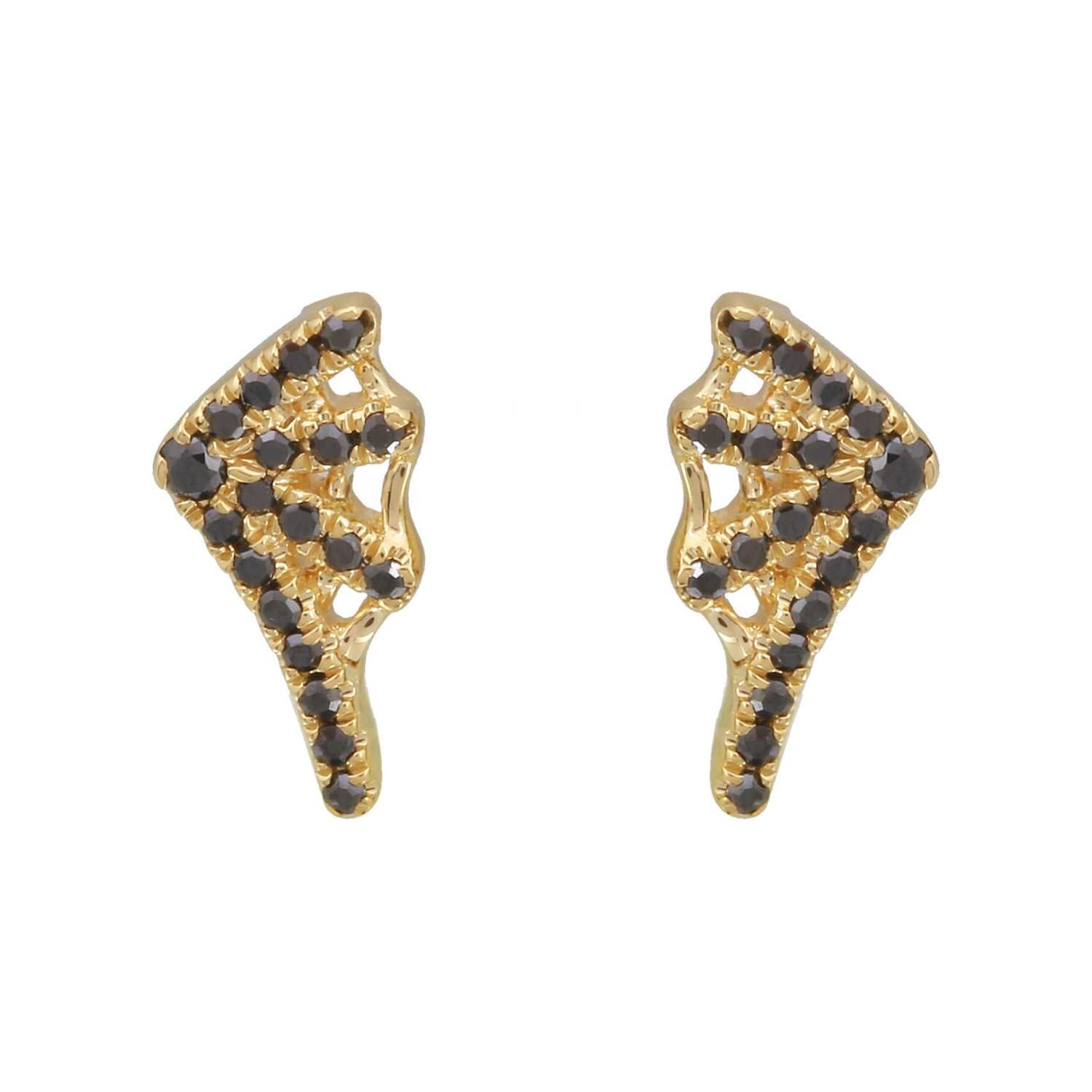 Black Diamond Cob Web Studs.