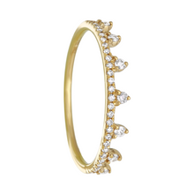 Diamond Crown Ring.