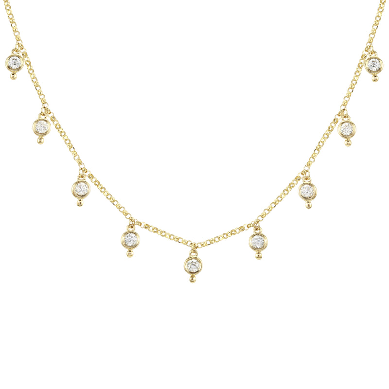 Station Charm Necklace.