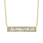 Baguette Bar Pendant.