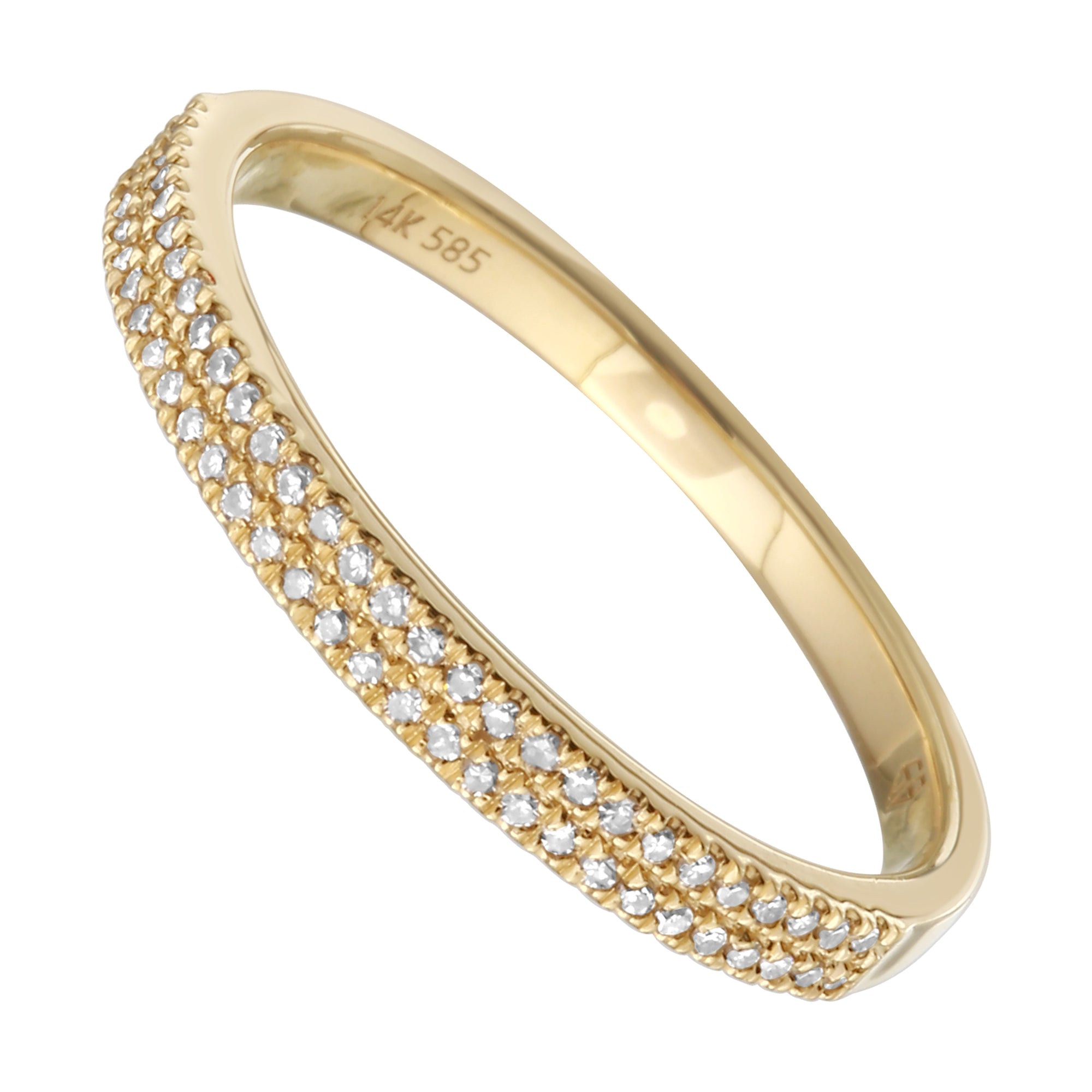 Pave Stack Ring.