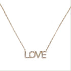 Love Pendant Necklace.