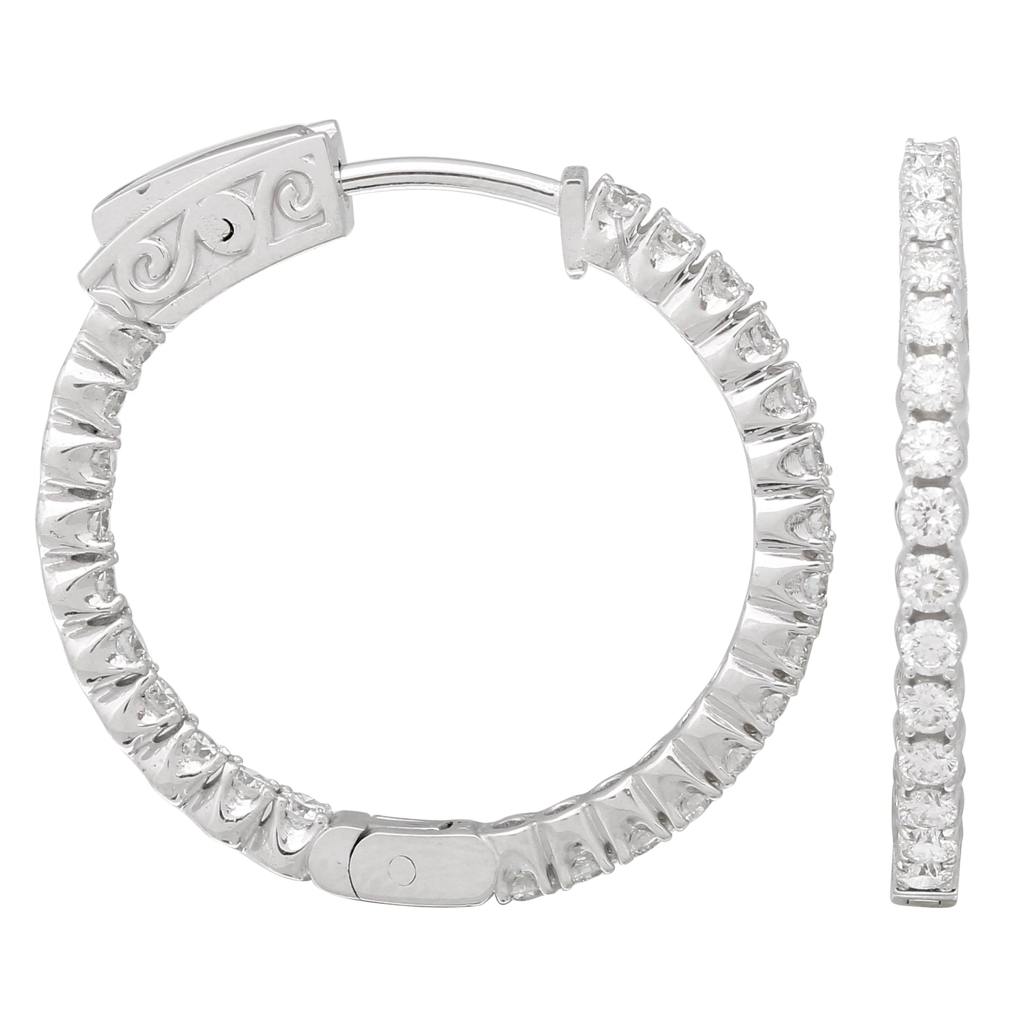 Diamond Hoops.