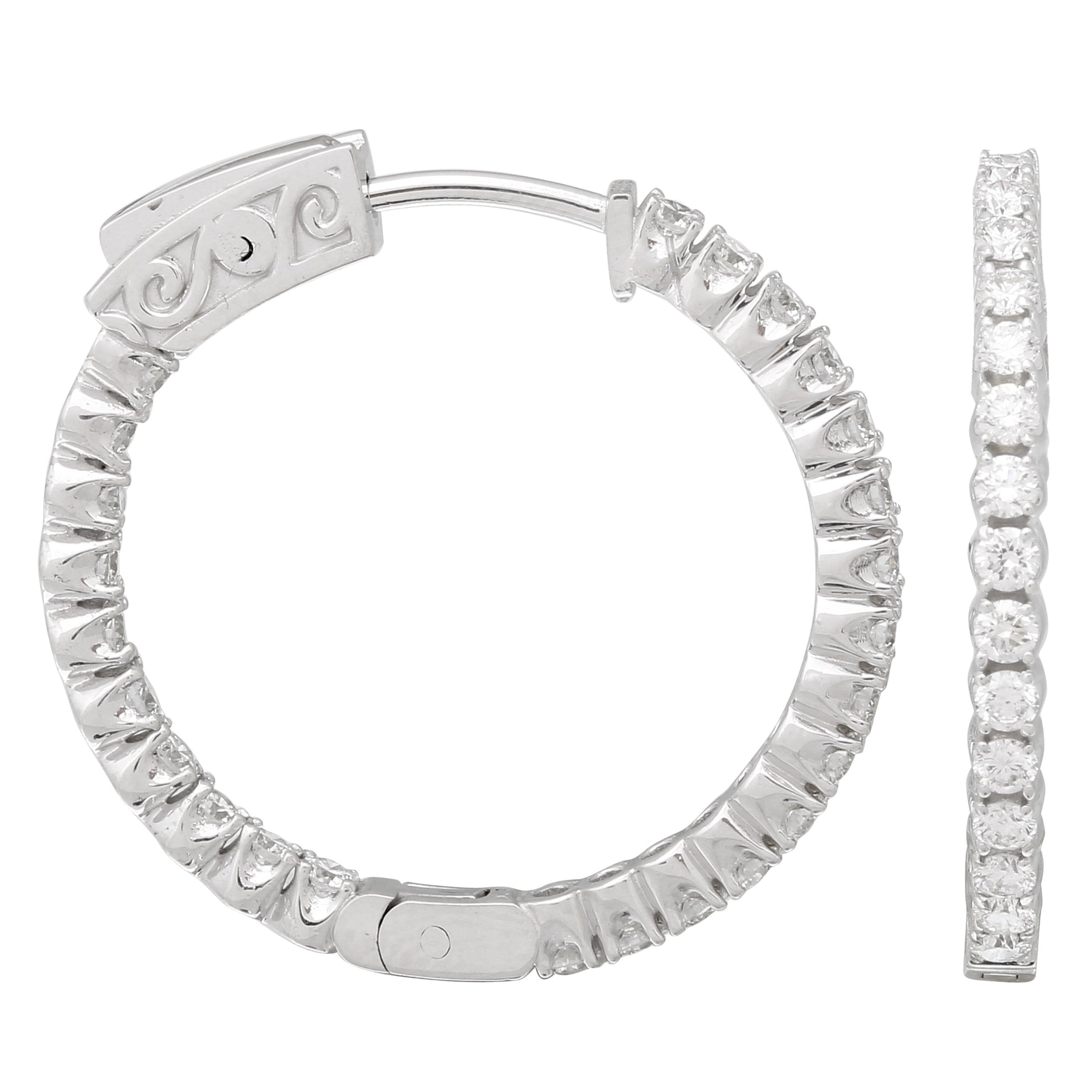 Diamond Hoops.