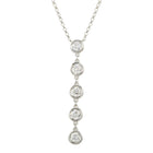 Vertical Bezel Pendant.