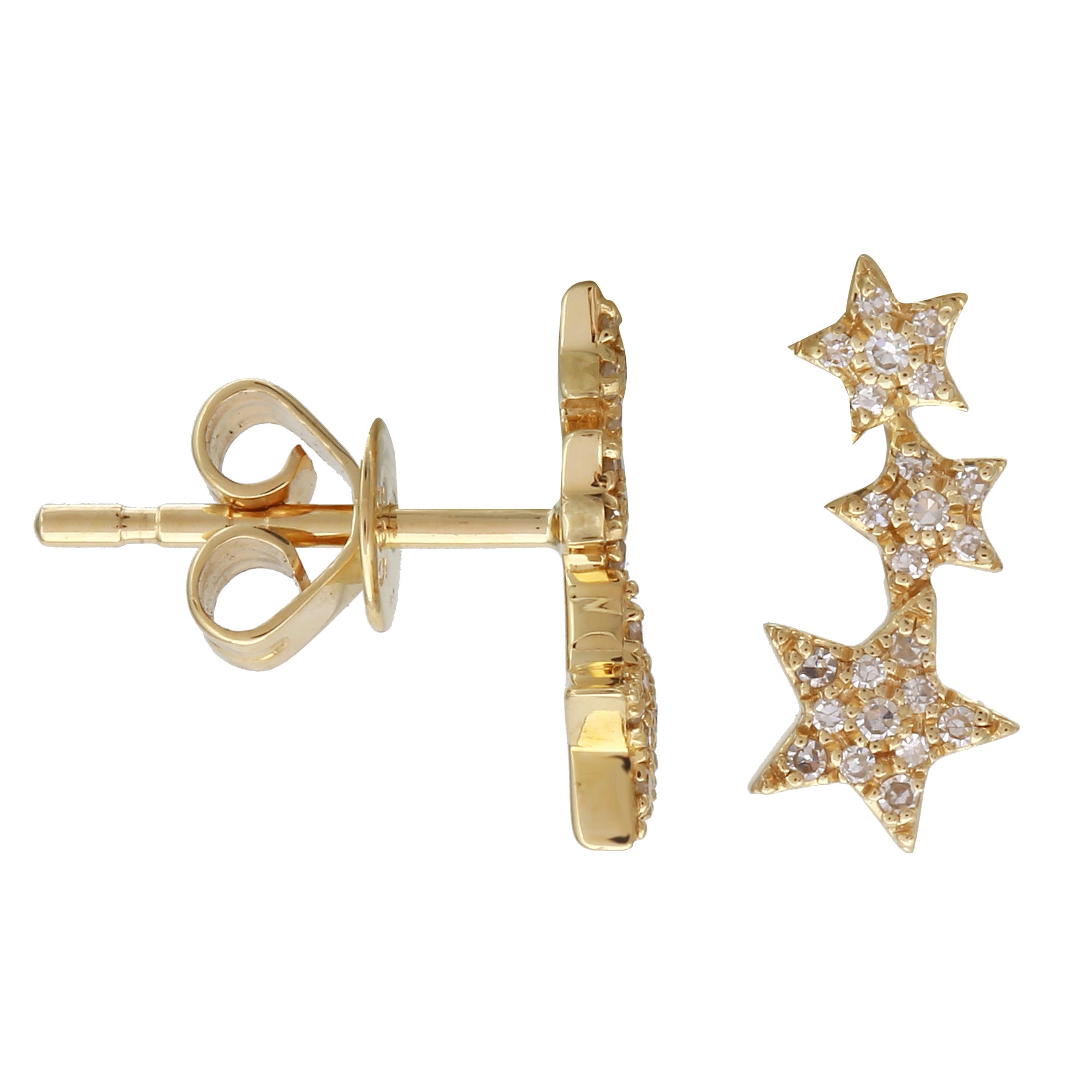 Star Crawler Earring Stack.