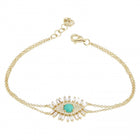 Evil Eye Diamond Bracelet.