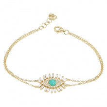 Evil Eye Diamond Bracelet.