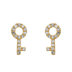 Key Stud Earrings.