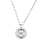 Halo Pendant Necklace.