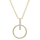 Circle Bar Pendant.