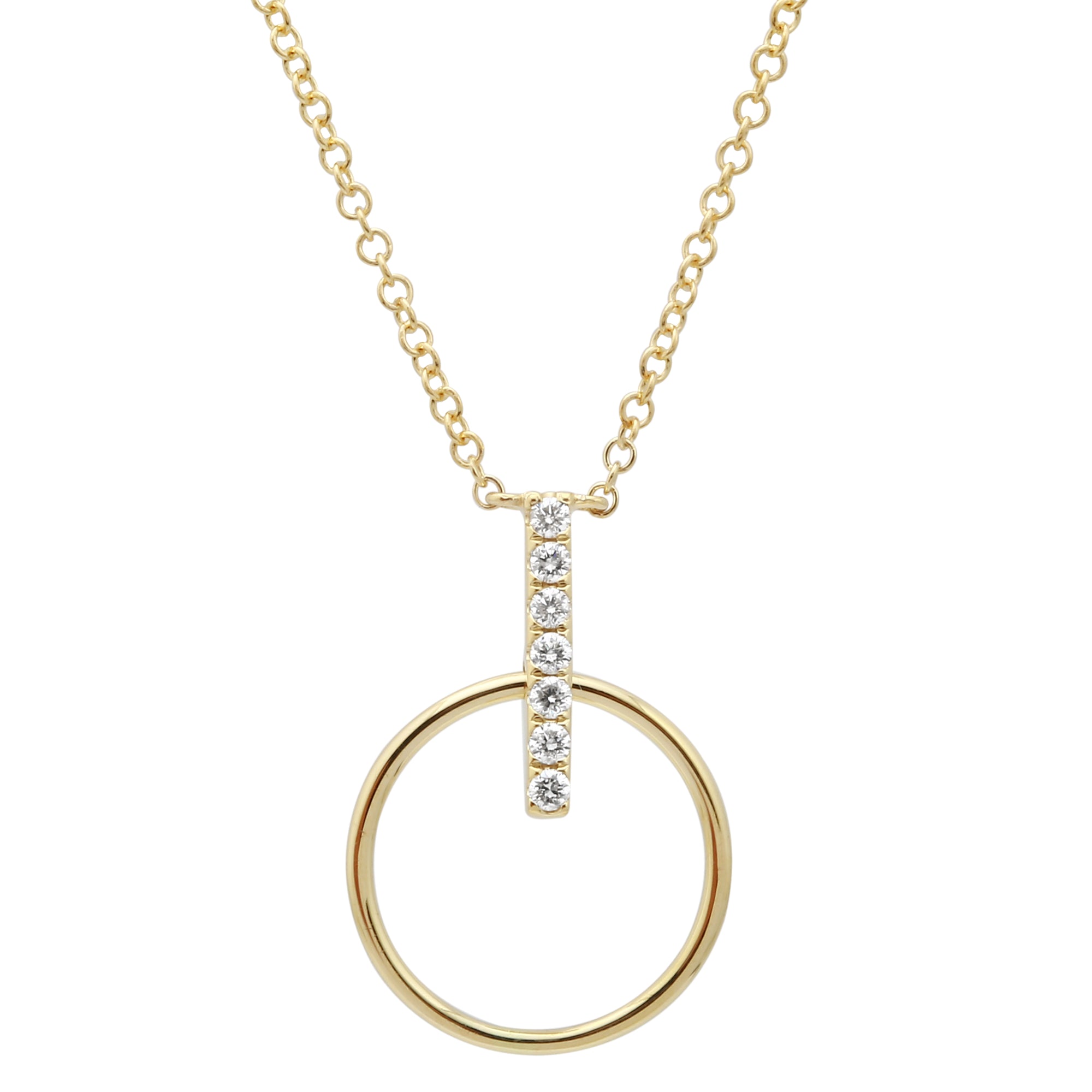Circle Bar Pendant.