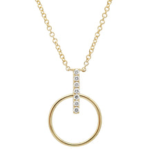 Circle Bar Pendant.