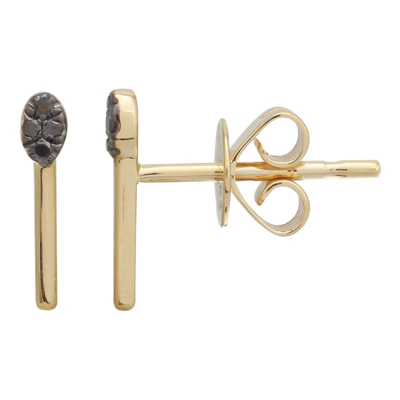 Match Stick Earrings.