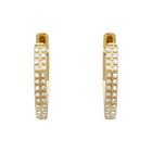 Diamond Octagon Hoops.