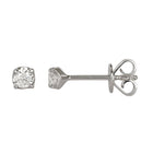 1/4 Carat Diamond Stud Earrings.