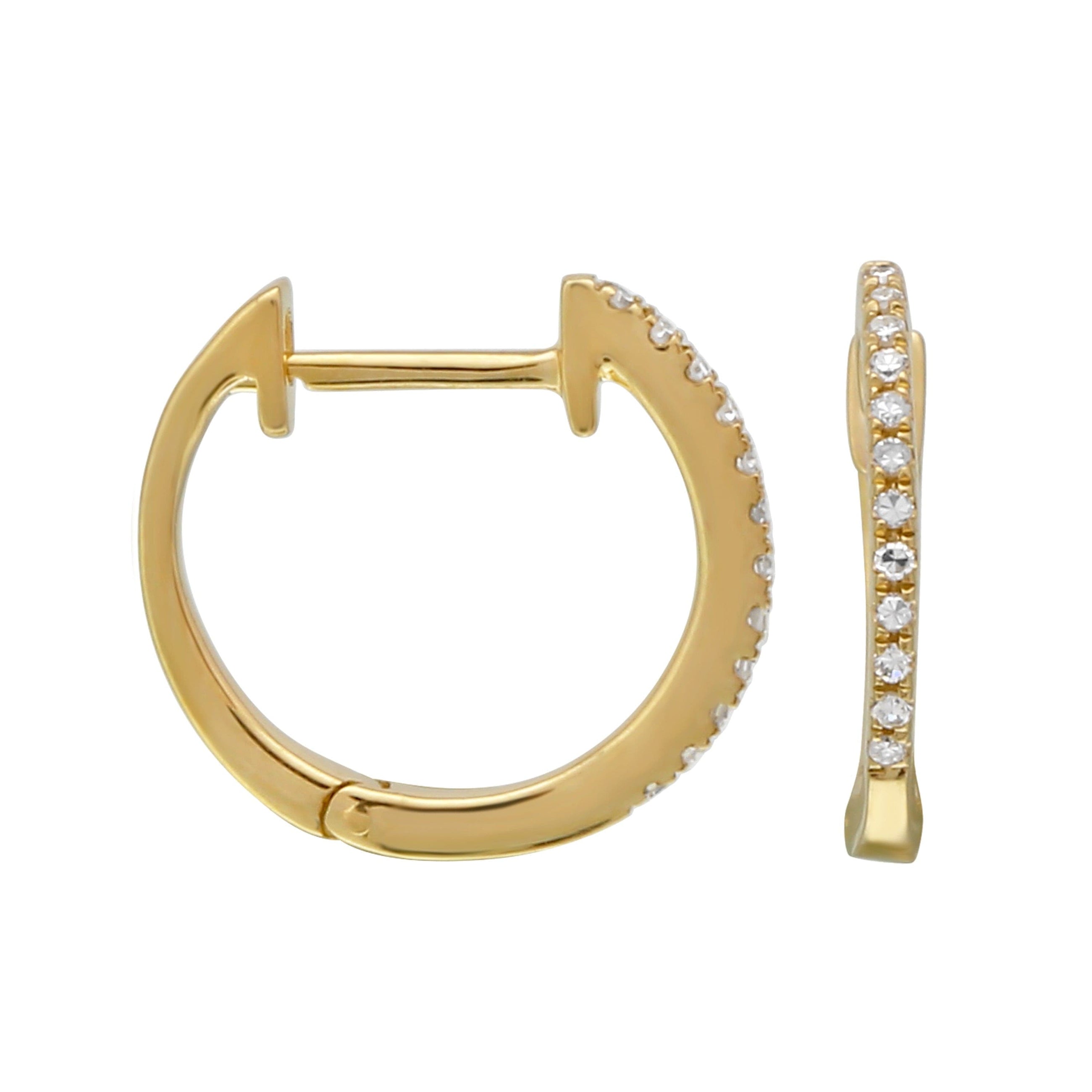 Diamond Huggies 8mm.