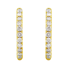 Diamond Hoops, 16mm.
