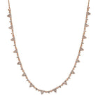 Spike Strand Diamond Necklace.
