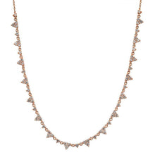 Spike Strand Diamond Necklace.