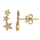 Star Crawler Earring Stack.