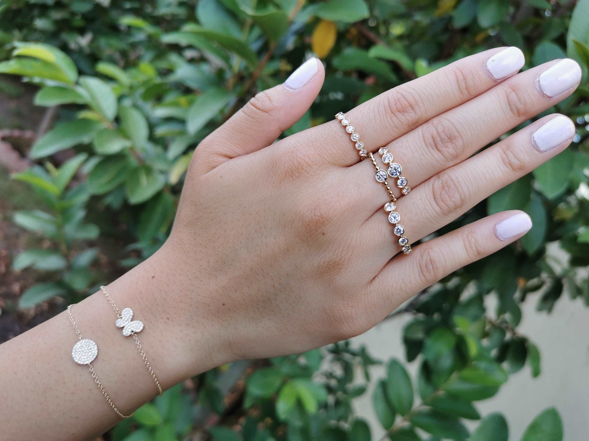 Butterfly Charm Bracelet.