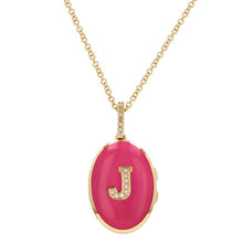 Letterman Locket Necklace.